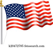 American Flag Waving American Flag Waving