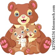 Bear family Bear family