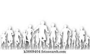 Cutout running Cutout running