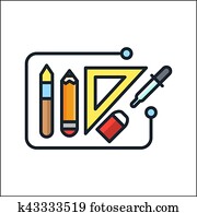 designer tool icon color designer tool icon color