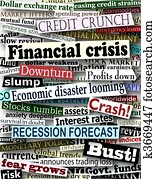 finansu, krīze, headlines