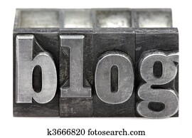 letterpress, Blog