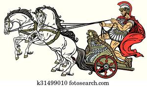 romana, chariot