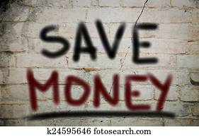 Save Money Concept Save Money Concept