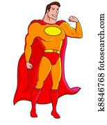 Super hero cartoon Super hero cartoon