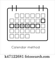 Contraception method - ovulation calendar Contraception method - ovulation calendar