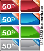 Discount Price Tag Set