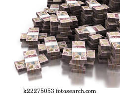 kazal, közül, mexican pesos