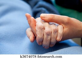 Old Hand Care Elderly