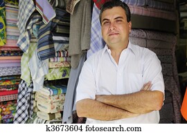 portait of a retail store owner portait of a retail store owner
