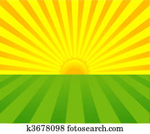 Summer sunrise Summer sunrise