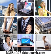 Business collage