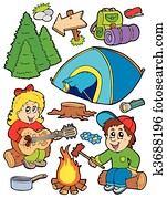 Holiday camping collection Holiday camping collection