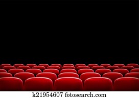 reihen, von, rot, kino, oder, theater setzt, vor, schwarz, schirm, witz reihen, von, rot, kino, oder, theater setzt, vor, schwarz, schirm, witz