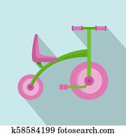 三輪車 そして 運転手 イラスト K Fotosearch