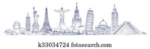 Attractions of the world Attractions of the world