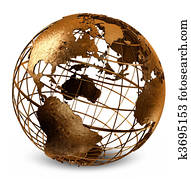 Caged Globe Caged Globe