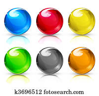 Glass balls Glass balls