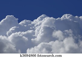 hoge hoogte, wolken