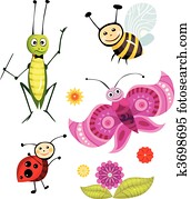 insect set insect set