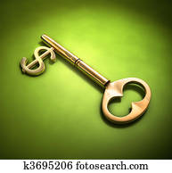 Key to wealth