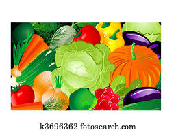 Vegetable background Vegetable background