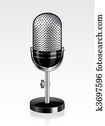 ראטרו, מיקרופון