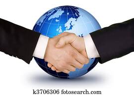 Business handshake