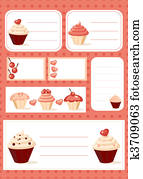 Cupcake labels Cupcake labels