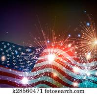 feuerwerk, hintergrund, für, 4. july feuerwerk, hintergrund, für, 4. july