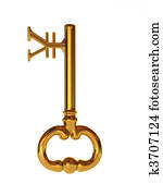 Gold key
