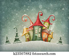 Winter houses Winter houses