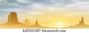 A Desert Landscape A Desert Landscape