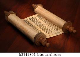 biblia, rollosde papel