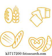 bread, symbole bread, symbole