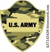 Camouflage shields U.S. Army Camouflage shields U.S. Army