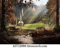Church Scenic Church Scenic