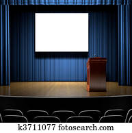 Podium On Stage Podium On Stage