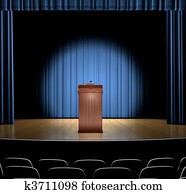 Podium On Stage Podium On Stage
