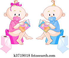 potty bebês, treinamento