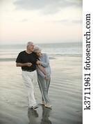 Seniors on the Beach