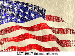 USA flag theme