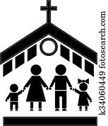 iglesia, figura palo