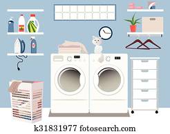 Laundry room Laundry room