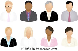 אנשים של עסק, איקונים