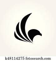adler, logo, vektor adler, logo, vektor