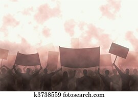 Angry protest Angry protest