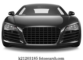 Black sport car Black sport car