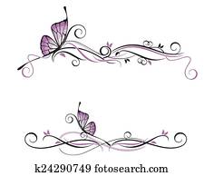 Decorative vector ornament Decorative vector ornament