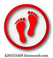 Foot print icon Foot print icon